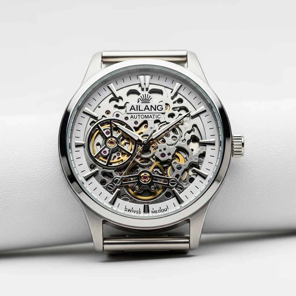 Ailang skeleton automatic watch image 2