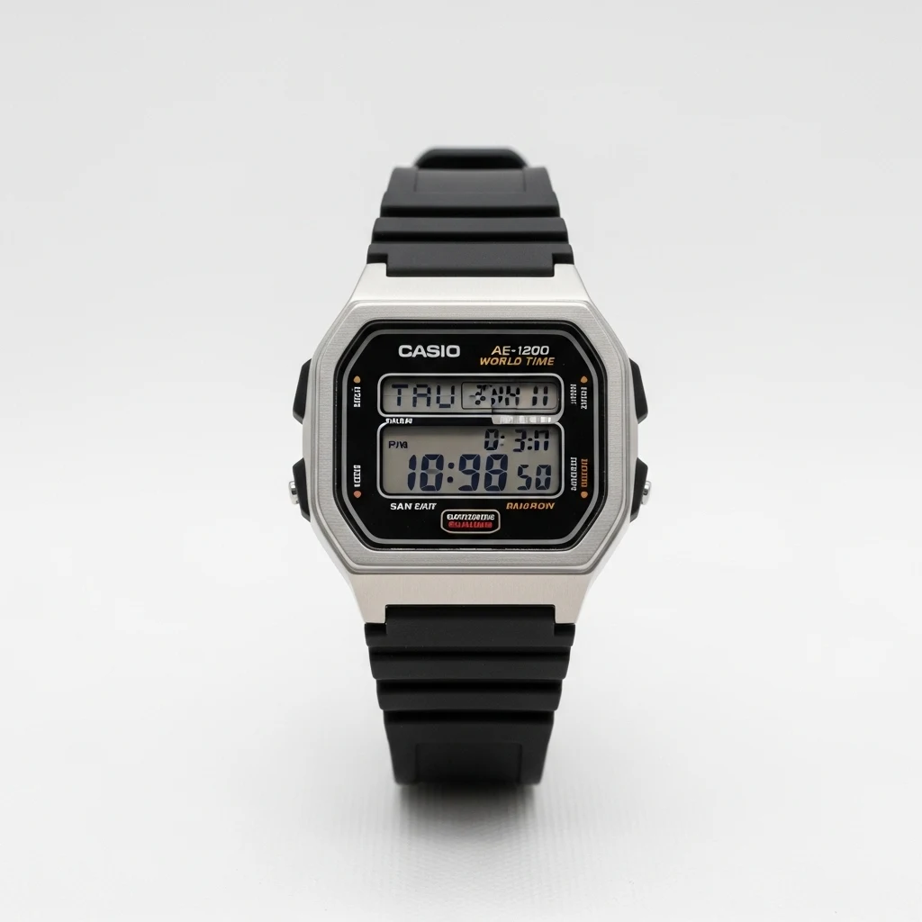 Casio AE-1200 world time watch