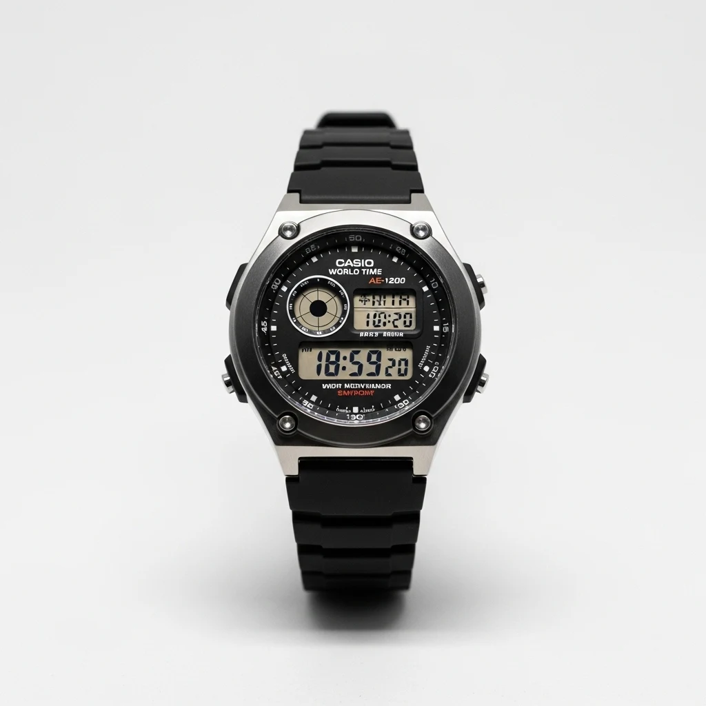 Casio AE-1200 world time watch image 3