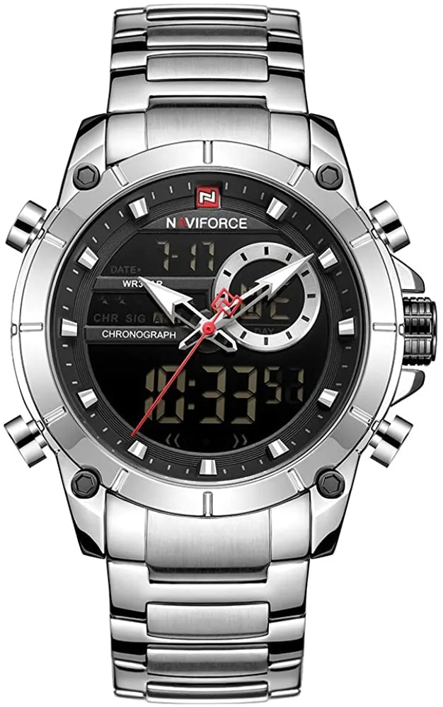 Naviforce NF9185 dual display watch