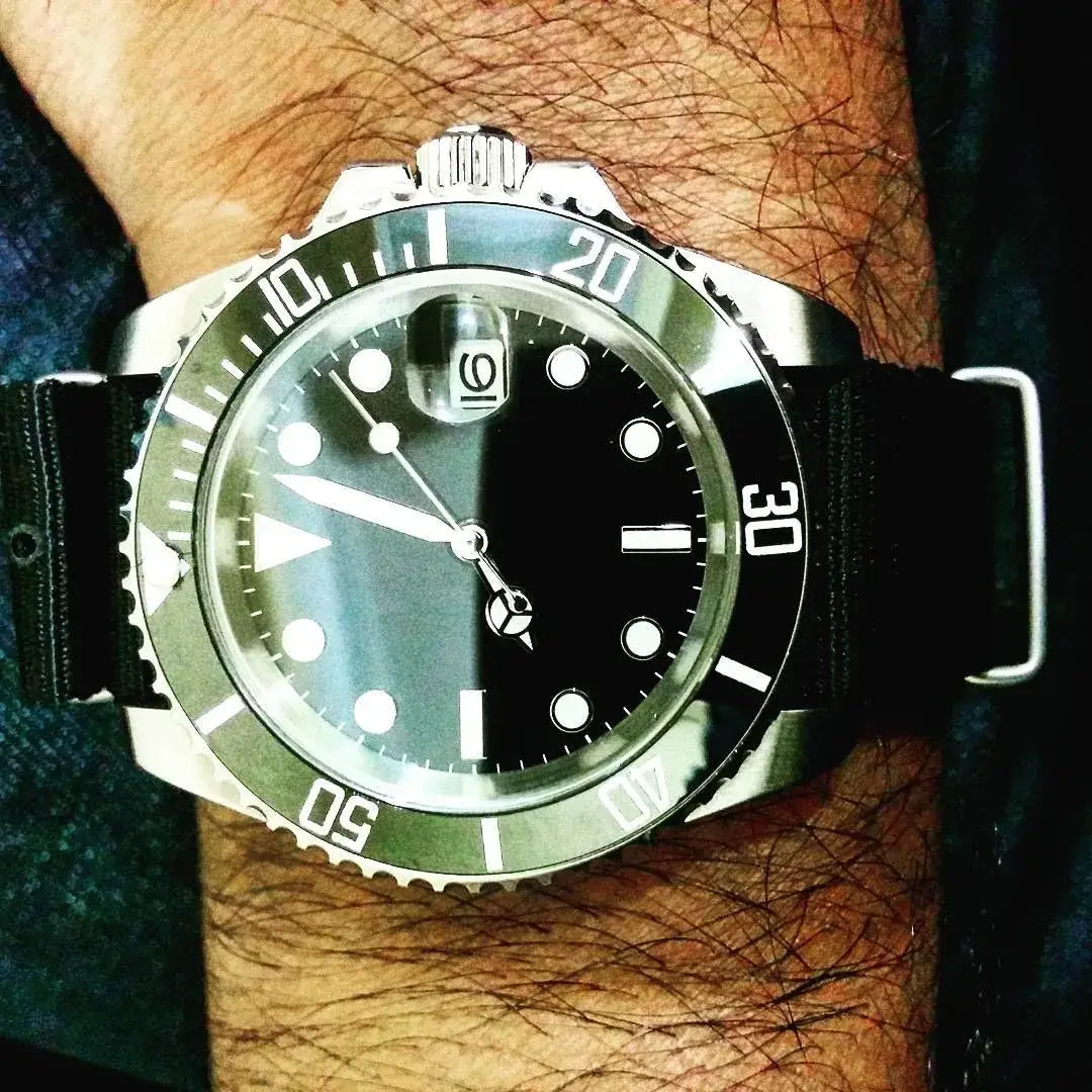 Parnis 44mm submariner watch