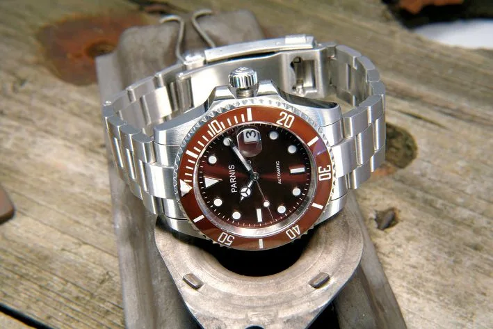 Parnis Miyota GMT watch