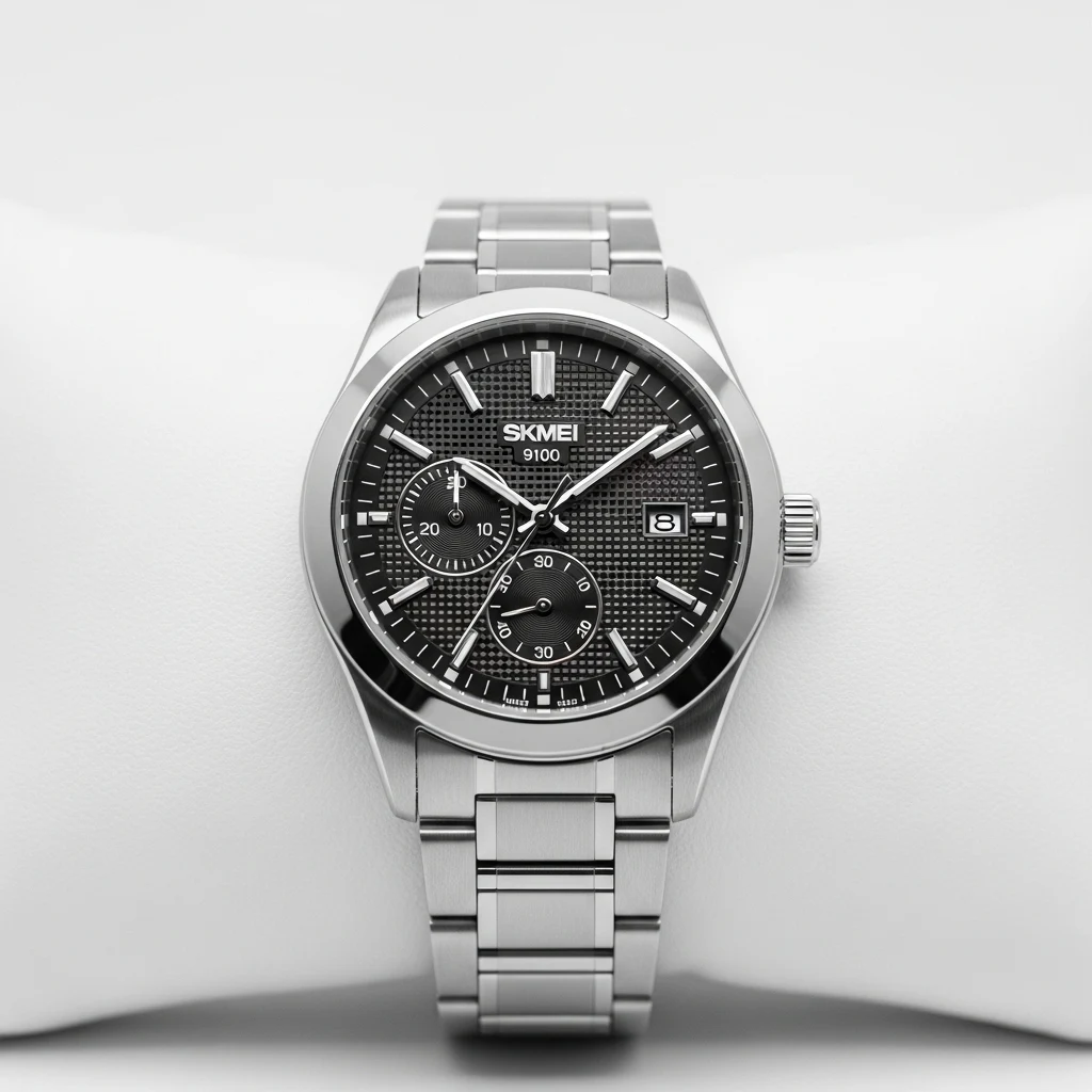 SKMEI 9100 luxury watch image 2
