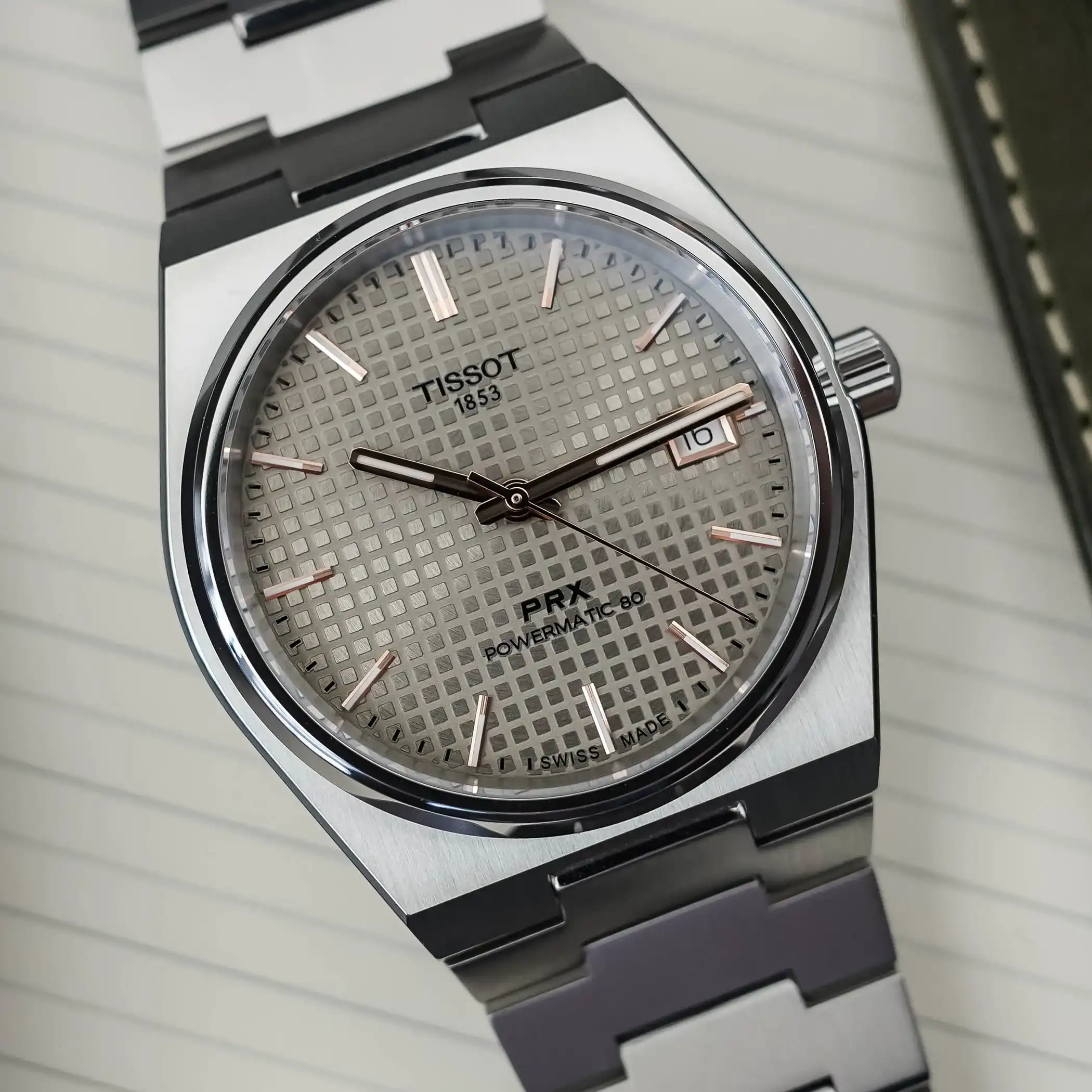 Tissot PRX quartz watch